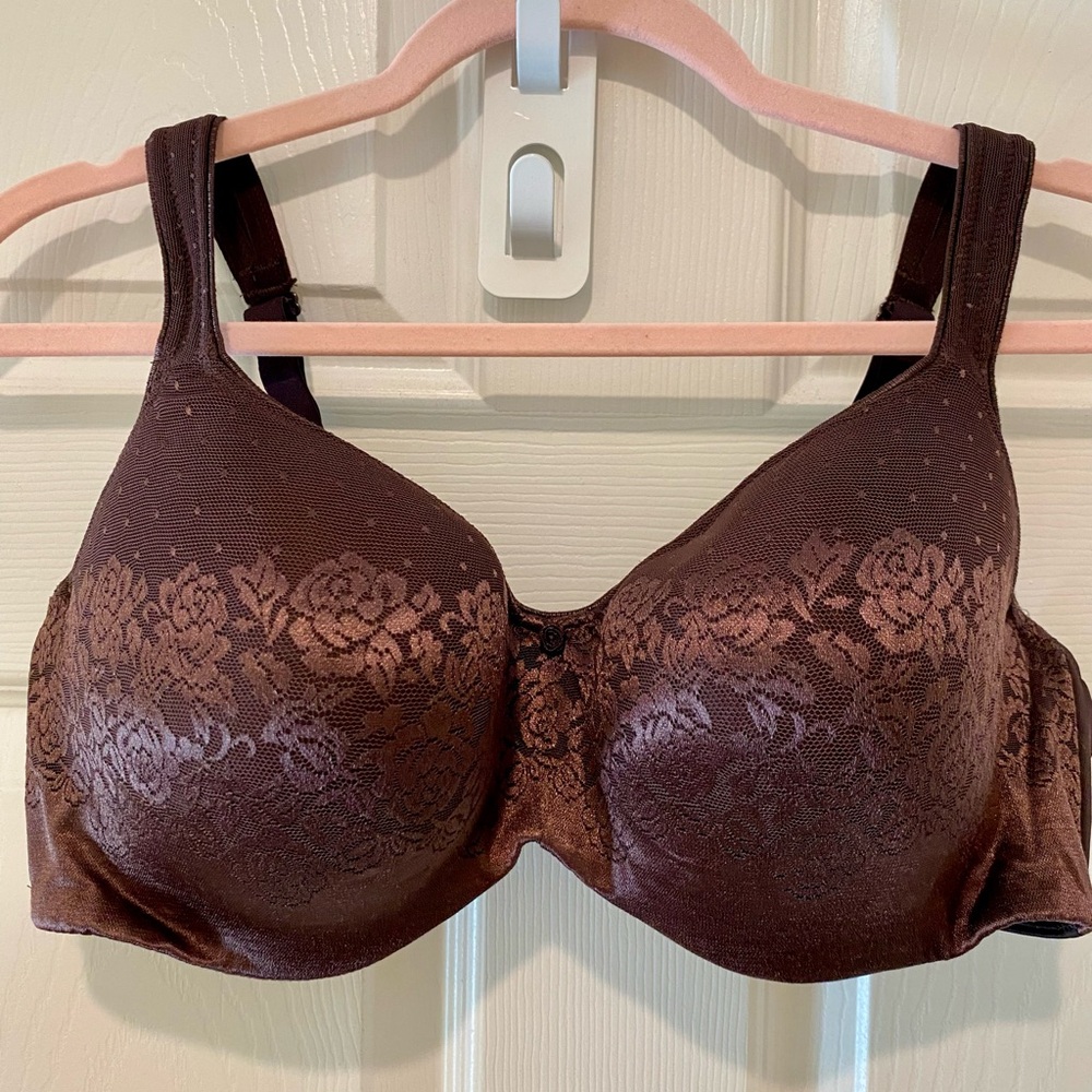 Soma Stunning Support Brown Lace Bra - 38DD